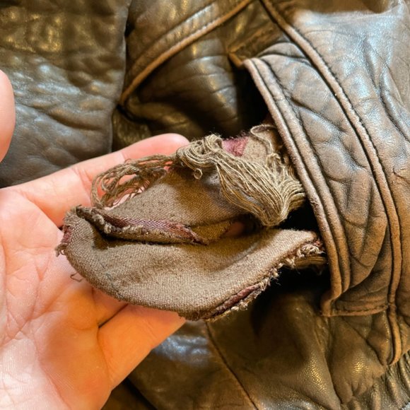 Rare Vintage FLASH Leather Jacket - Picture 7 of 7